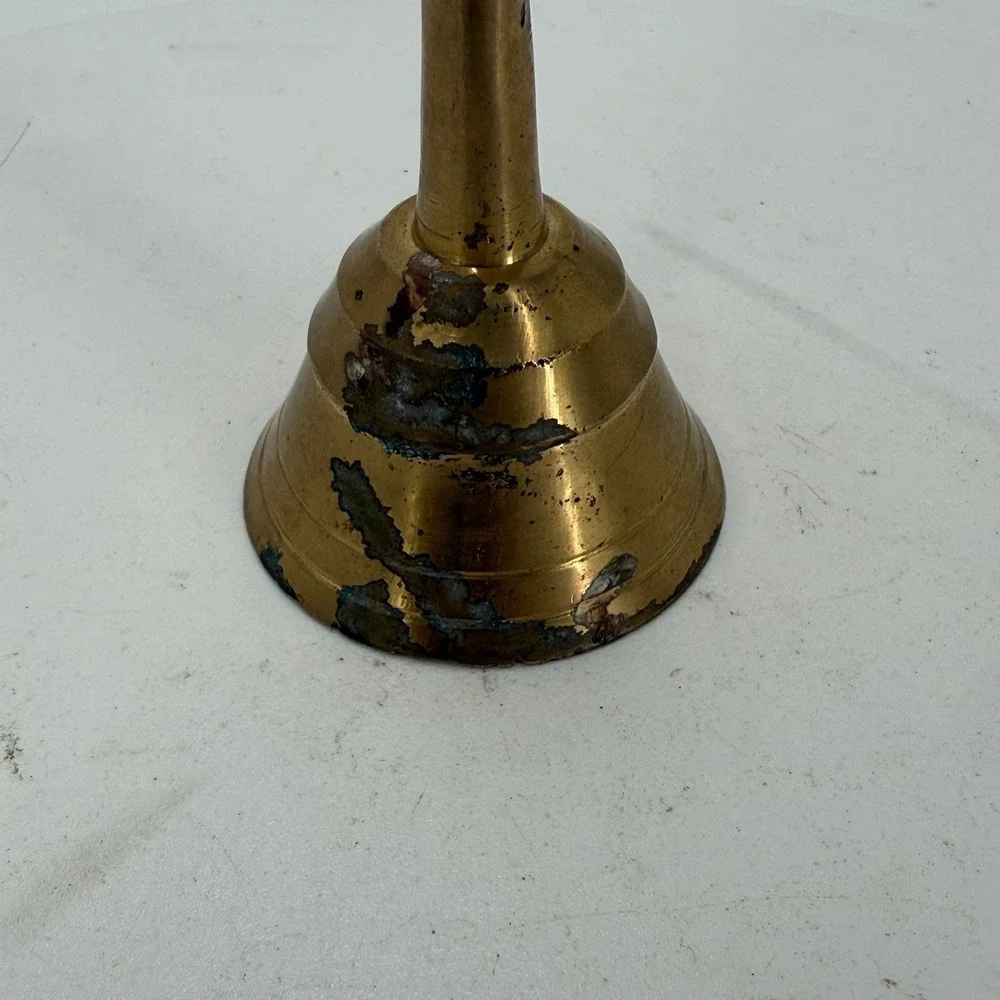 Vintage Brass Bell-England Find-Possibly a brass Garuda hand bell-Hindu